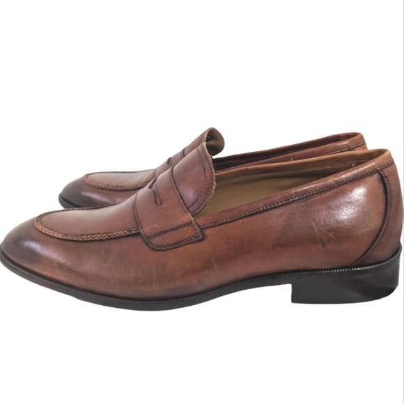Bruno Magli Arden  Brown Penny Loafer (Men)...Size 12 - Picture 4 of 9